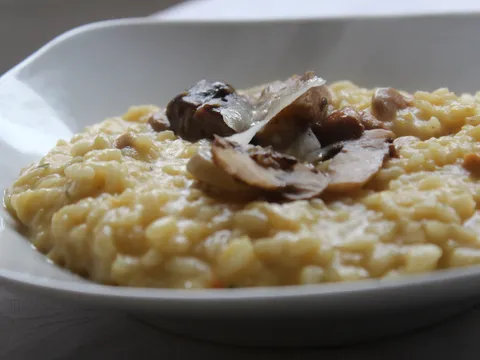 Risotto od bundeve i gljiva