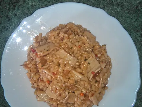 Surimi rizoto