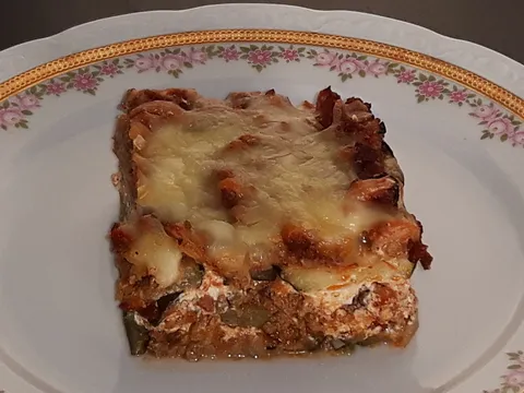 Lazanje od tikvica / bez tjestenine