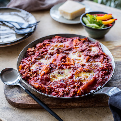 Lasagne z pánve