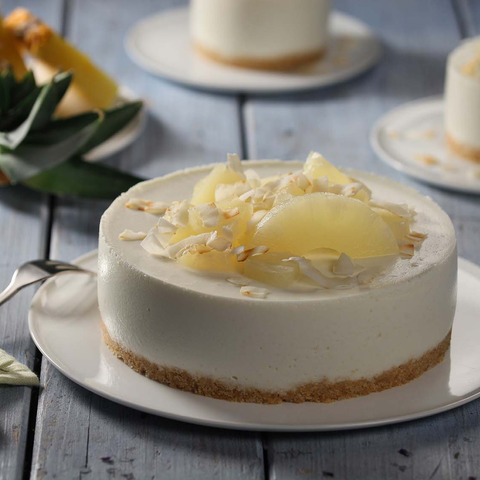Cheesecake pina colada