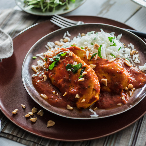 Kuracie prsia s exotickou omáčkou