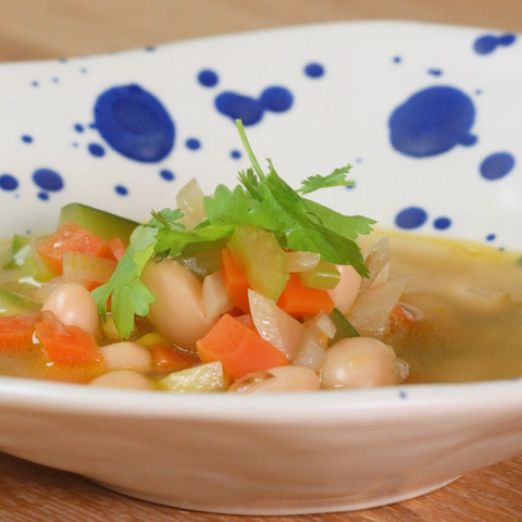 Letní zeleninová polévka