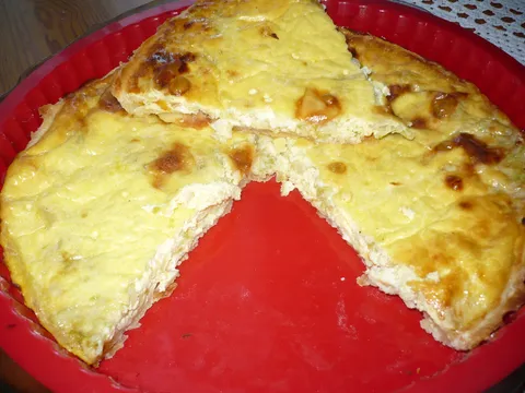 Quiche sa tikvicama i sirom