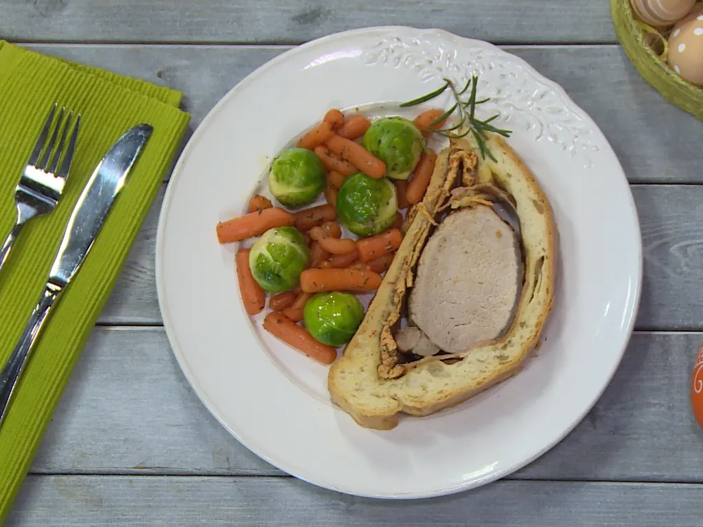 Uskrsni kotlet u tijestu