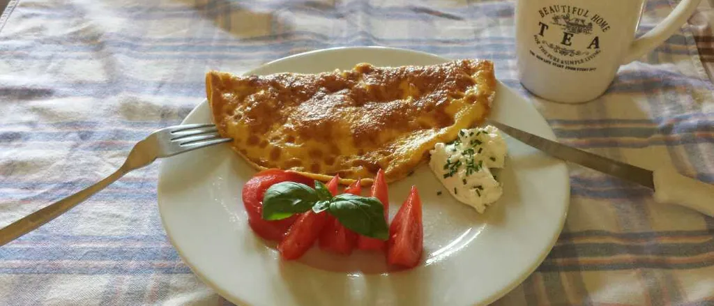 Omlet sa sirom