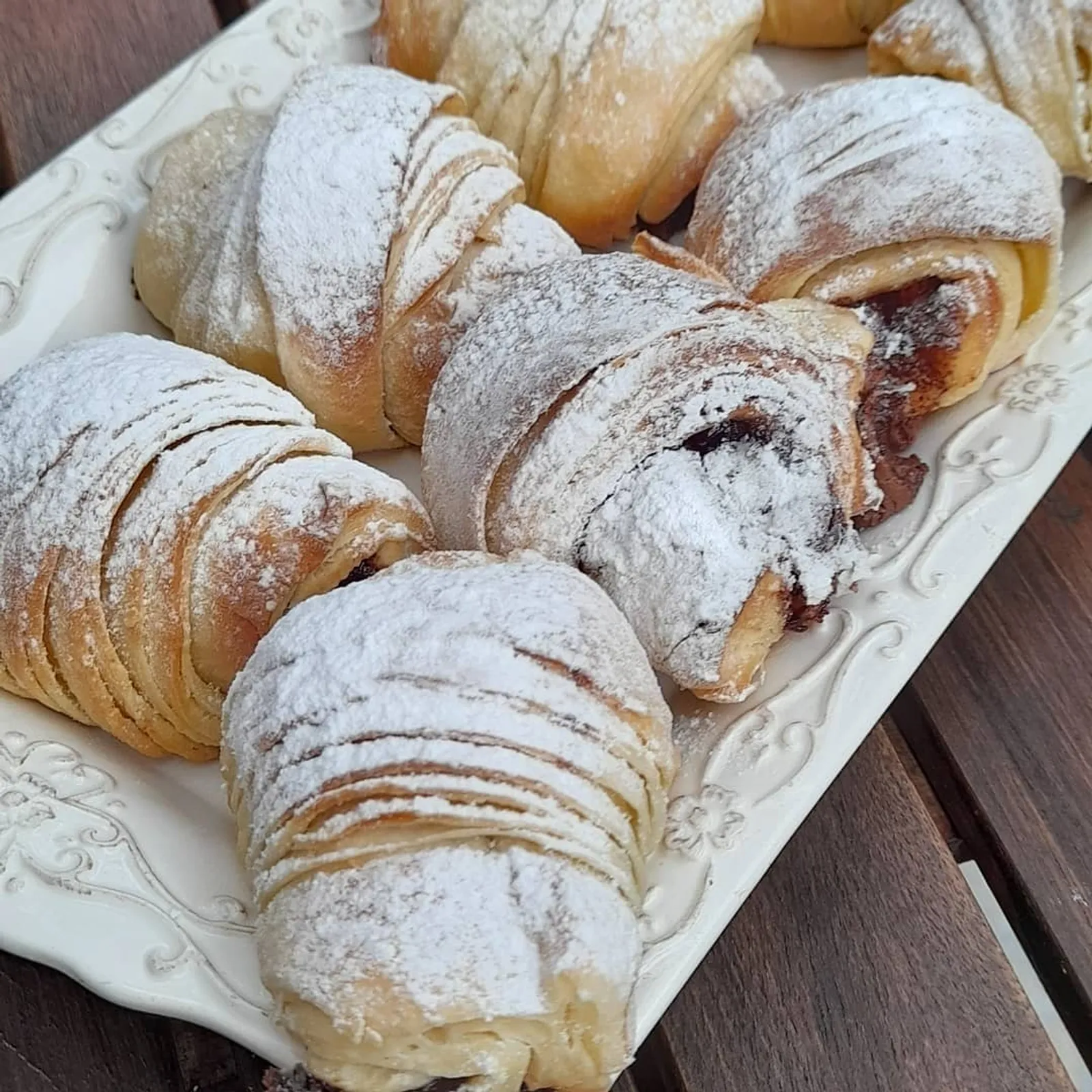 Kroasani od čokolade