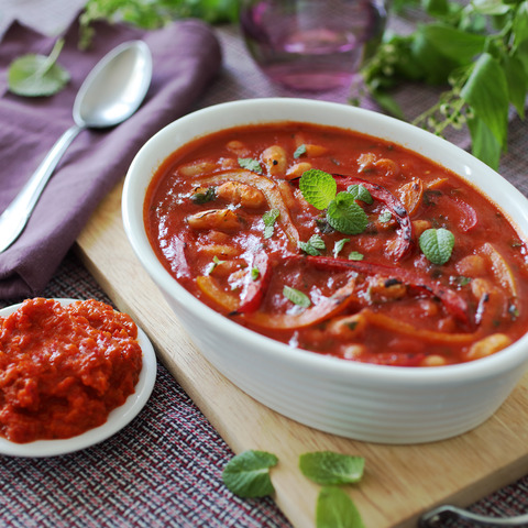 Chutná zapečená fazuľa