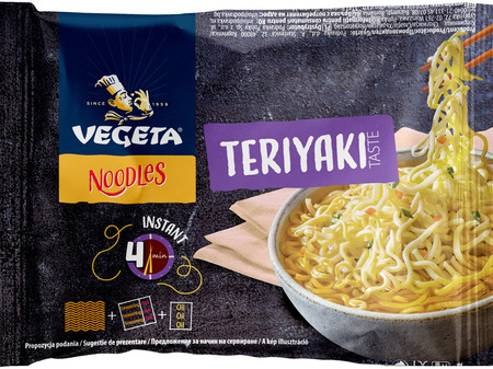Vegeta Noodles instant cu gust de Teriyaki