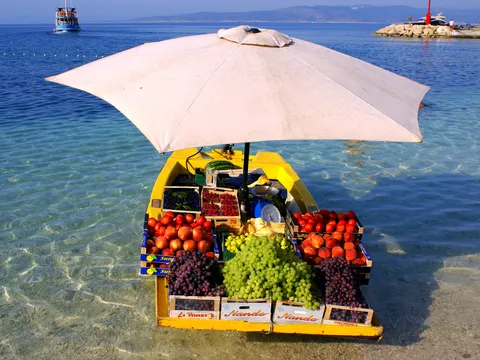 njami tržnica na plaži&#8230; :)