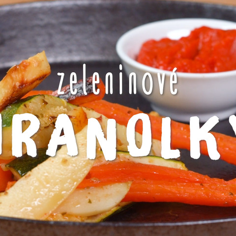 Zeleninové hranolky s Ajvarem