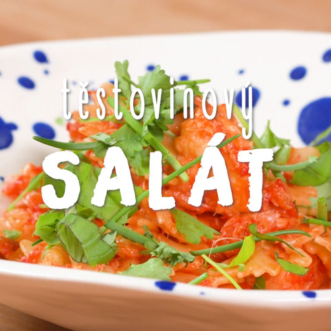 Těstovinový salát s Ajvarem