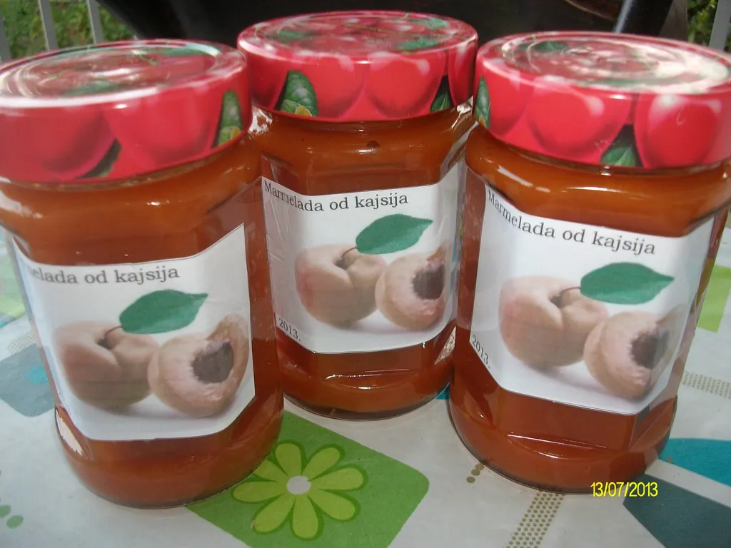 Marmelada od kajsija (iz pekača)