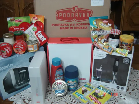 2. A u paketu puno Podravkinih proizvoda za svaku pohvalu