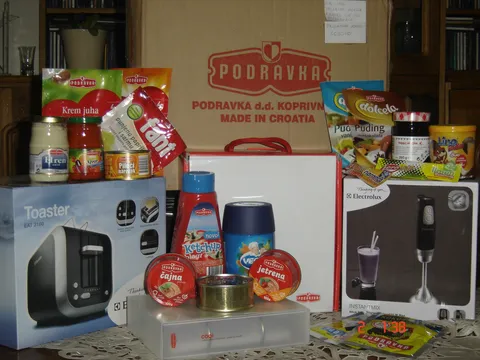 5. A u paketu puno Podravkinih proizvoda za svaku pohvalu