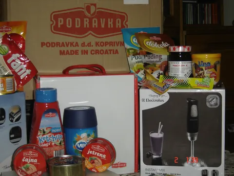 7. A u paketu puno Podravkinih proizvoda za svaku pohvalu