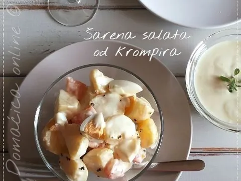 Šarena salata od krompira