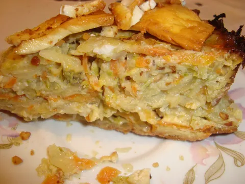 Musaka od vrganja i tikvica