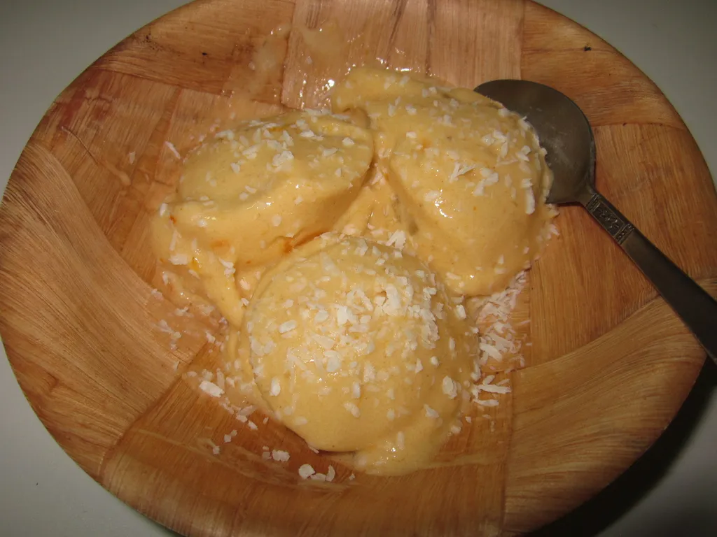 Sladoled od banane i kakija