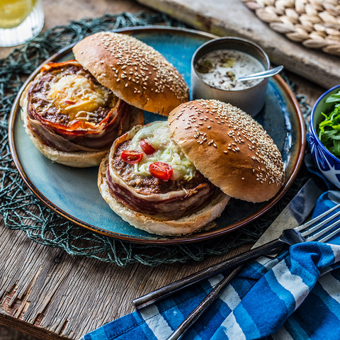 Netradičný hamburger