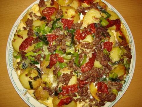 Torta od krumpira i mljevenog mesa