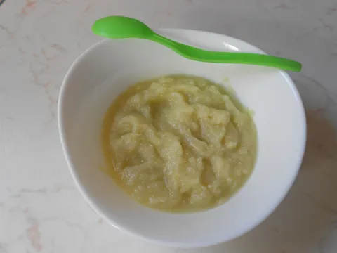 Kašica od mesa, korabice i tikvice 7+