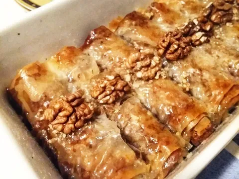 Baklava rolice