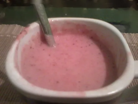 Milk shake od jagode