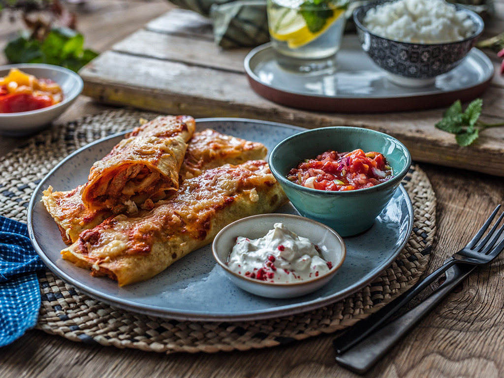 Vegetina enchilada