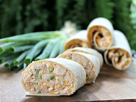Buffalo Chicken Roll-ups...
