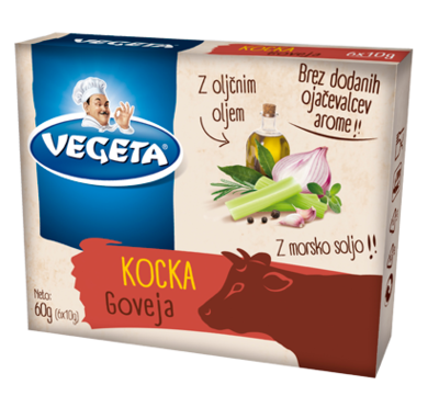 Vegeta goveja kocka