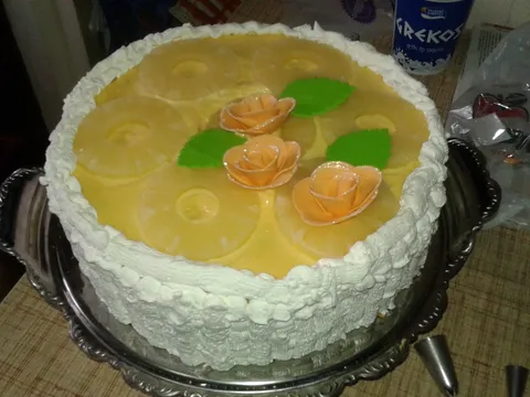 ananas torta