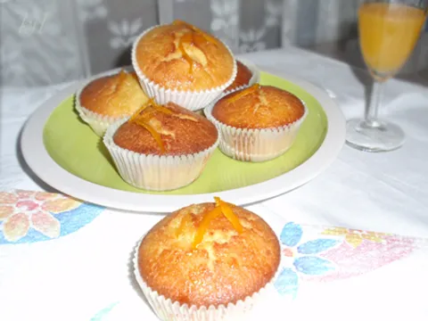 MUFFINI s narančom i đumbirom