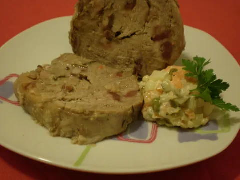 Teleći orah špikovan sa pancetom