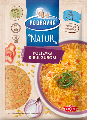 NATUR polievka s bulgurom