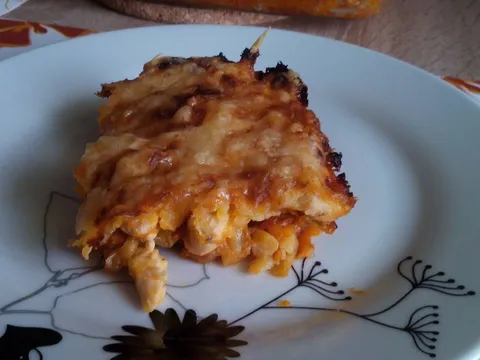 Zapečena piletina s mahunama