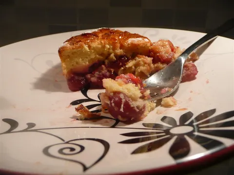 Clafoutis od trešanja po receptu Ane Ugarković presjek