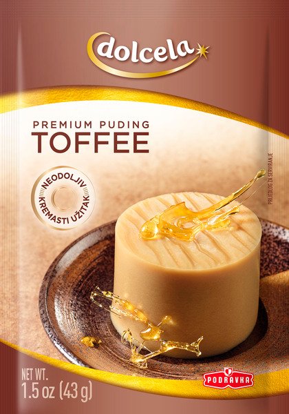 Premium puding toffee