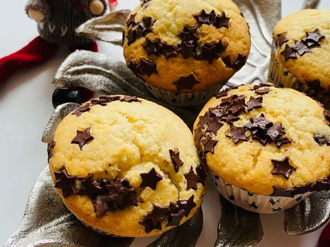 Muffini sa coko komadicima 
