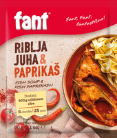 Fant seasooning mix for fish soup and fish paprikash