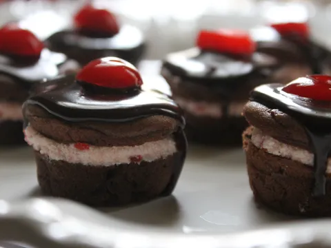 Cherry brownie bites...