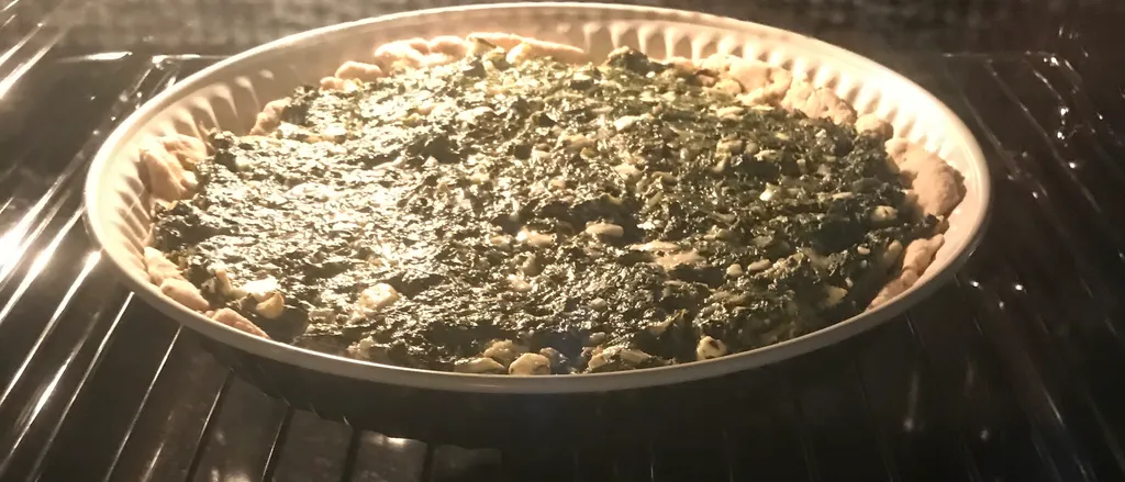 Quiche blitva feta sir