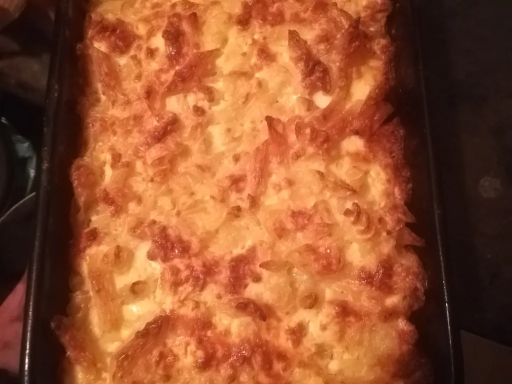 Zapecene makarone sa jogurtom I sirom