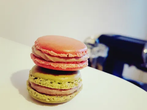 Macaroons sa kremom od mascarpone nutela rum