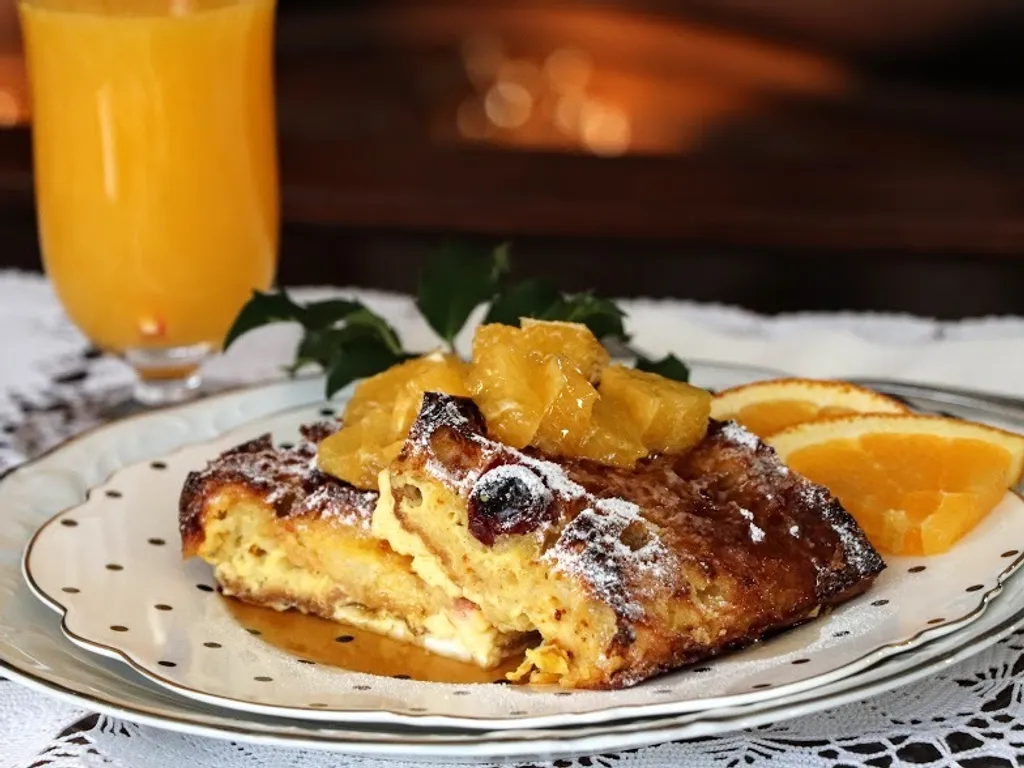 Pečene prženice ( Baked Baguette French Toast )