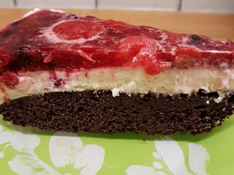 Bezglutenski cheese cake/čokoladni biskvit