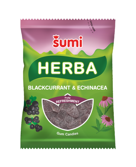 Herba gumeni bomboni ribiz & echinacea