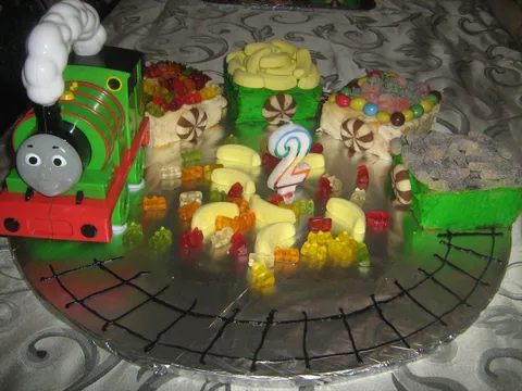 my first b'day cake for my son chris