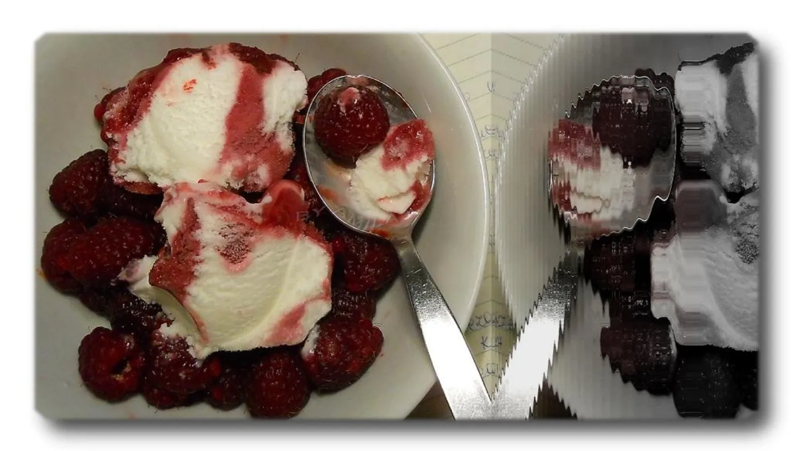 Maline i sladoled