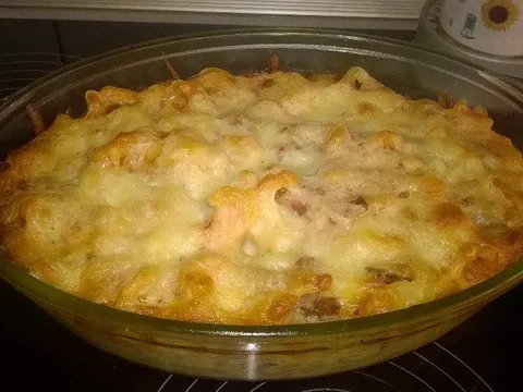 Zapečeni pizza makaroni